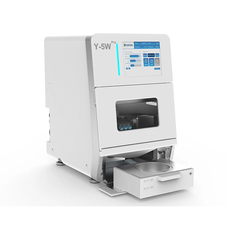 Y-5W PRO Wet dental milling machine for glass ceramic & pre-milled titanium