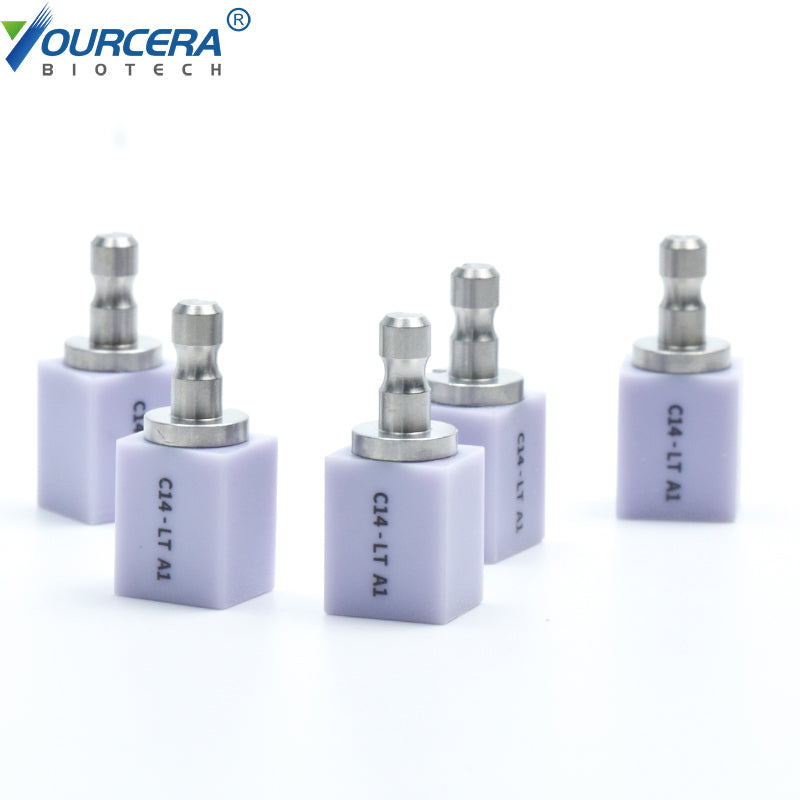 C14 -HT Dental Lithium Disilicate Glass ceramic Block