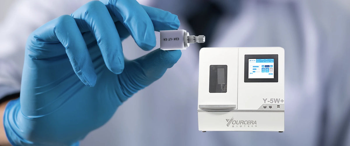 Load video: Yourcera Y 5W Dental Milling Machine