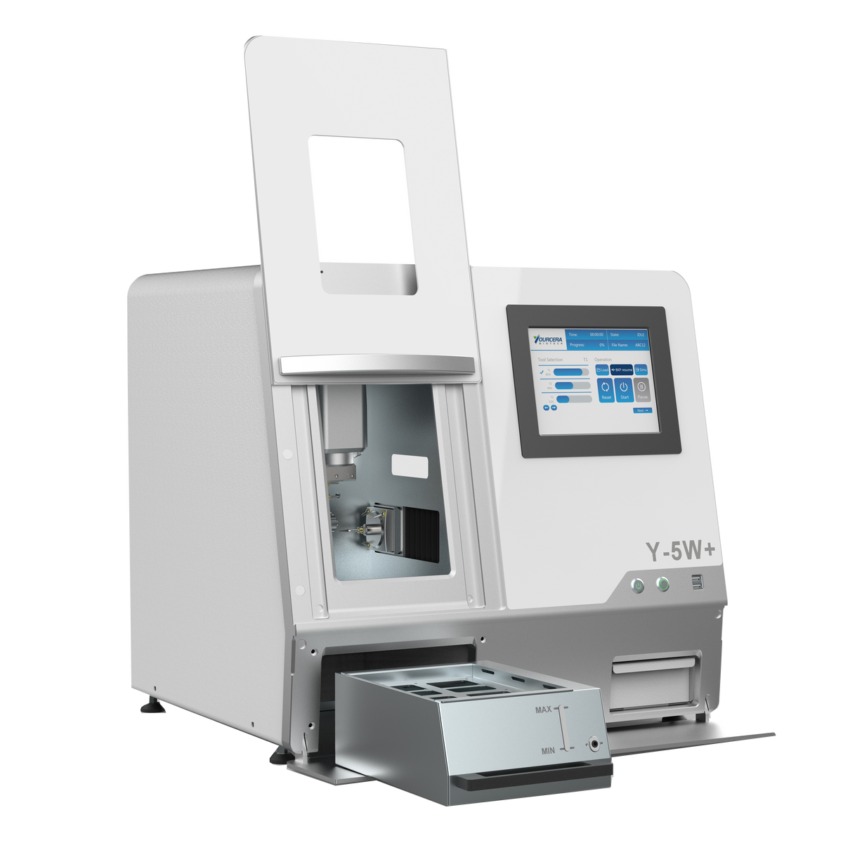 Y-5W+ Dental grinding machines  dental  5 axis yourcera wet dental milling machine