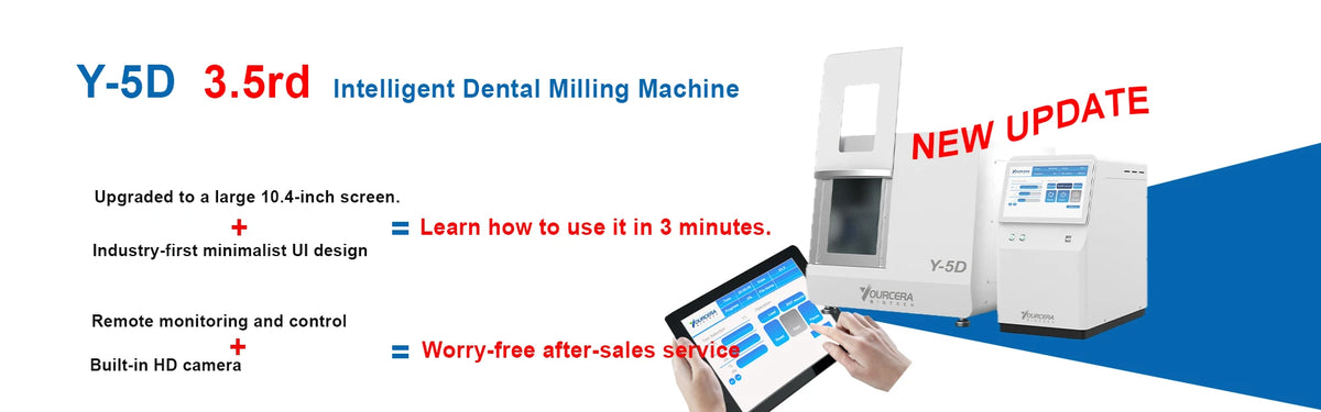 Load video: Y-5D CAD/CAM 5axis dental milling machine