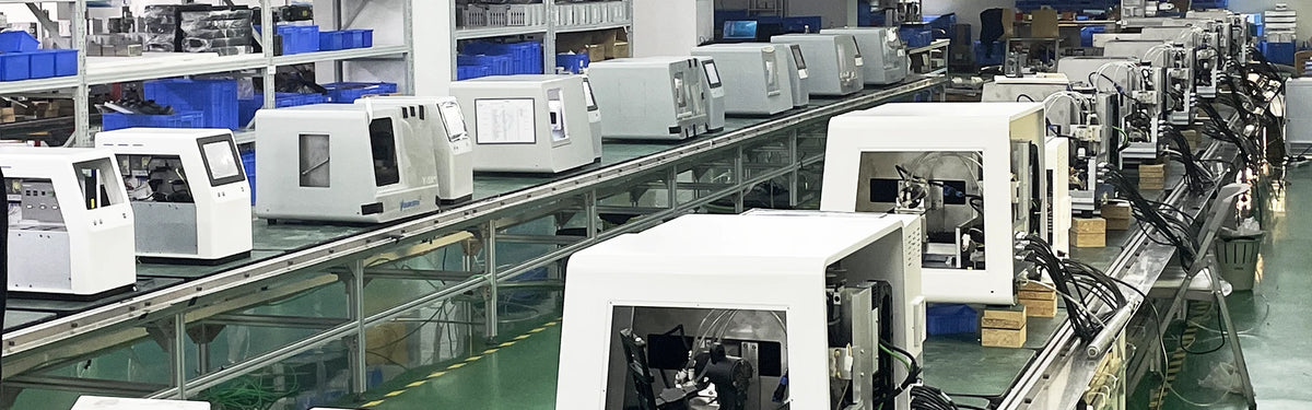 Load video: yourcera equipment factory,dental milling machine workshop