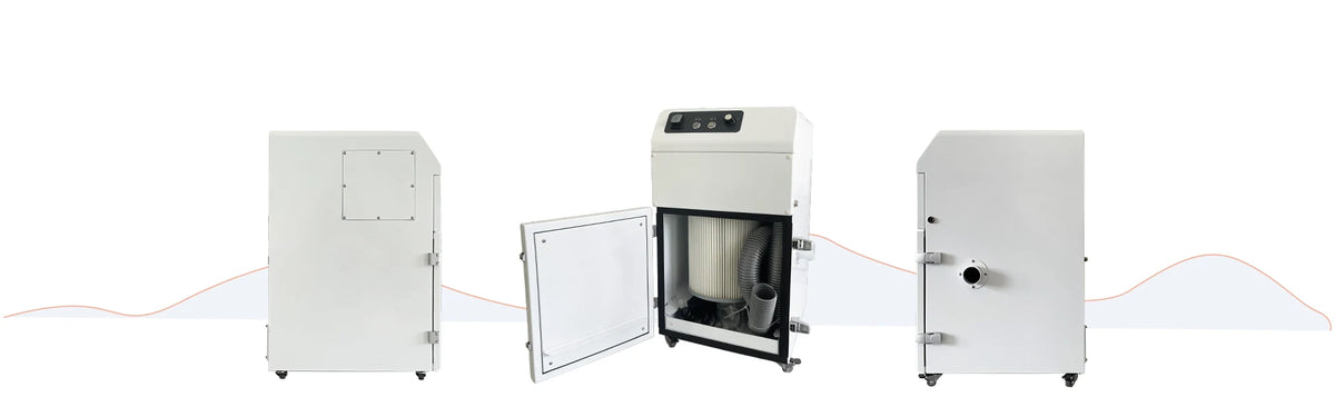 Load video: Vacuum cleaner for Y-5D CAD/CAM 5axis dental milling machine