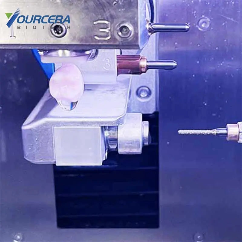 2022 China hot sale high precision dental  Y-5W cnc 5 axis yourcera wet dental milling machine